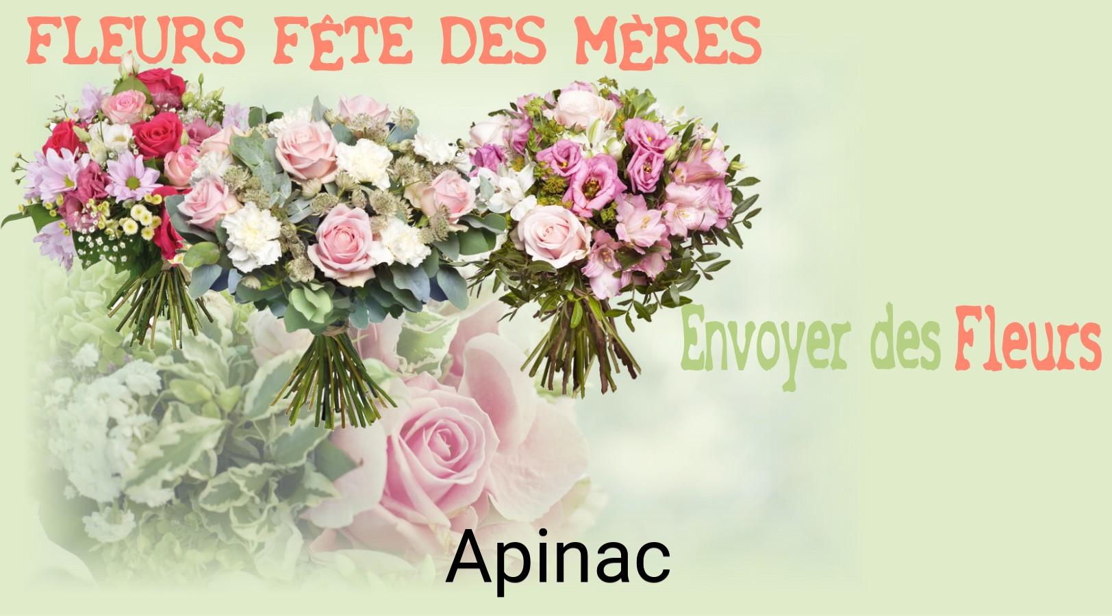 Bouquet de Fête des Mères livré à Apinac